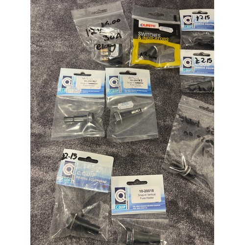 798 - ASSORTED SWITCH PANEL FUSE HOLDERS