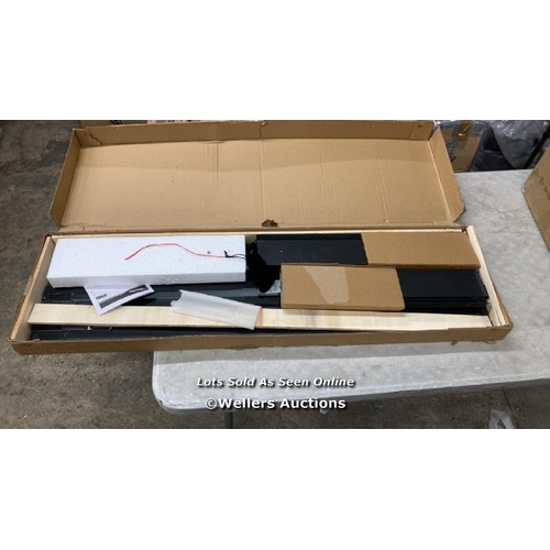 8001 - OUTSUNNY METAL RAISED GARDEN BED PLANTER BOX OUTDOOR PLANTERS FOR GROWING FLOWERS, HERBS, GREY, 241X... 