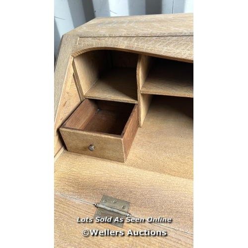 8004 - FRENCH ANTIQUE BUREAU / WRITERS DESK / 126 X 105.5 X 51CM / CON