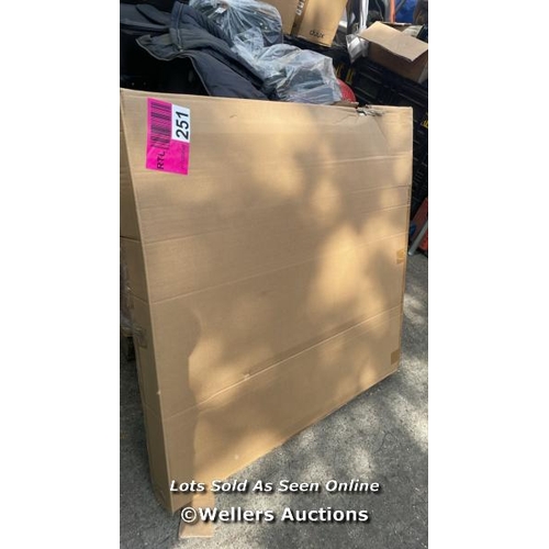 8007 - CHILLENDEN MIRROR - PEWTER / APPEARS TO BE NEW, OPEN BOX / SEE IMAGES FOR DETAILS / MAY HAVE DAMAGED... 