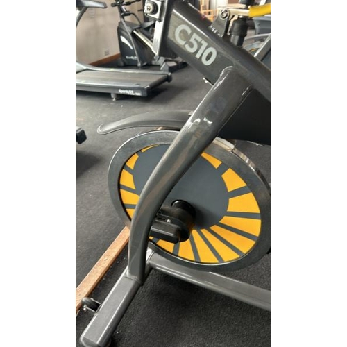 13 - SPORTSART FITNESS C510 INDOOR CYCLE, APPROX OVERALL DIMENSIONS 122CM (H) X 104CM (L) X 64CM (W)