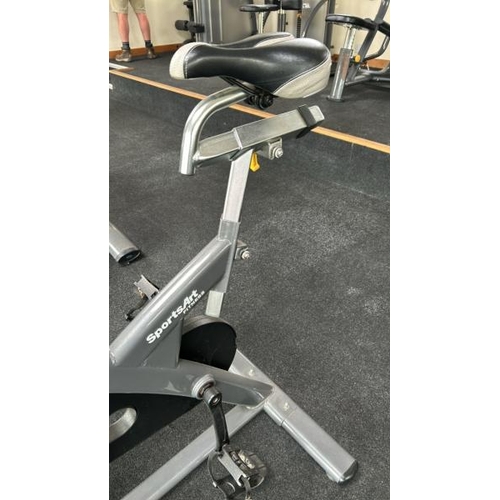 14 - SPORTSART FITNESS C510 INDOOR CYCLE, APPROX OVERALL DIMENSIONS 122CM (H) X 104CM (L) X 64CM (W)