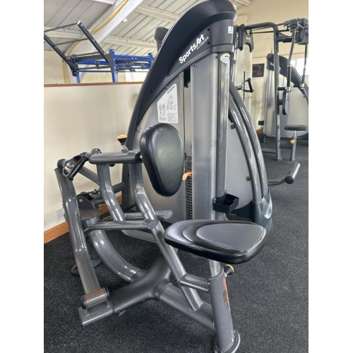 20 - SPORTSART FITNESS S921 MID ROW MACHINE, 100KG WEIGHT CAPACITY, APPROX OVERALL DIMENSIONS 163CM (H) X... 