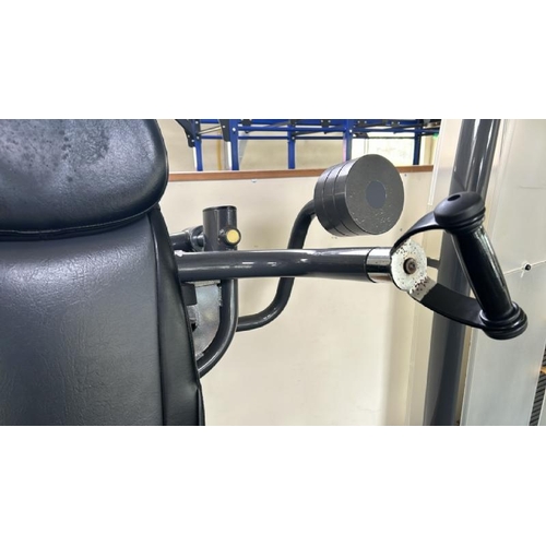 21 - SPORTSART S917 INDEPENDENT SHOULDER PRESS MACHINE, 100KG WEIGHT CAPACITY, APPROX OVERALL DIMENSIONS ... 