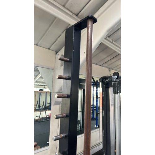 46 - PANATTA SPORT SMITH MACHINE, APPROX OVERALL DIMENSIONS 217CM (H) X 195CM (H) X 120CM (D)