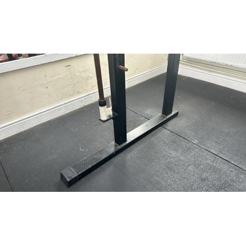 46 - PANATTA SPORT SMITH MACHINE, APPROX OVERALL DIMENSIONS 217CM (H) X 195CM (H) X 120CM (D)