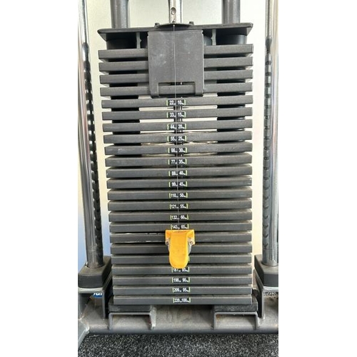 49 - SPORTSART FITNESS S911 ASSISTED CHIN AND DIP MACHINE, 100KG WEIGHT CAPACITY, APPROX OVERALL DIMENSIO... 