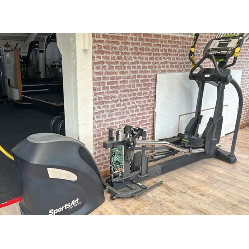 50 - AS FOUND SPORTSART E875 FITNESS ELLIPTICAL