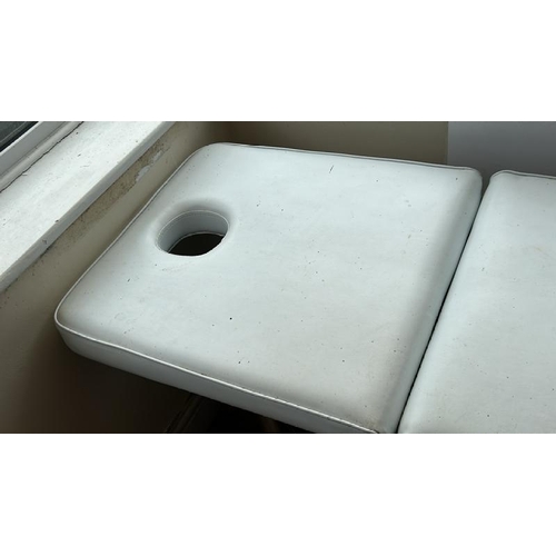 51 - MASSAGE BENCH, 73CM (H) X 182CM (L) X 62CM (W)