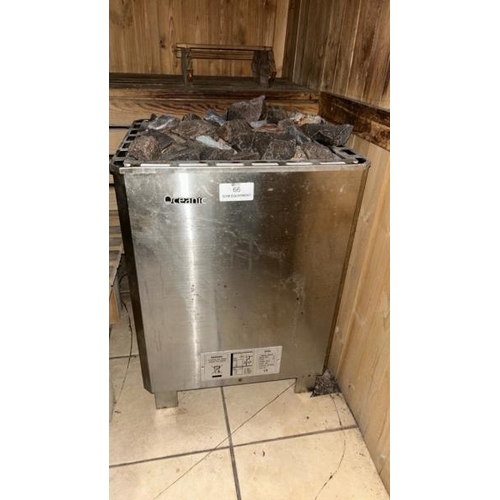 66 - OCEANIC SAUNA HEATER, MODEL: OCS90B, UNTESTED