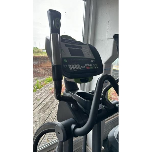 7 - SPORTSART FITNESS E875 ELLIPTICAL, APPROX OVERALL DIMENSIONS 170CM (H) X 220CM (L) X 70CM (W)