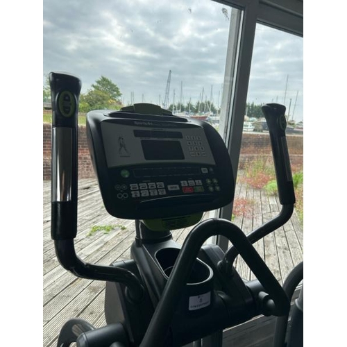 8 - SPORTSART FITNESS E875 ELLIPTICAL, APPROX OVERALL DIMENSIONS 170CM (H) X 220CM (L) X 70CM (W)