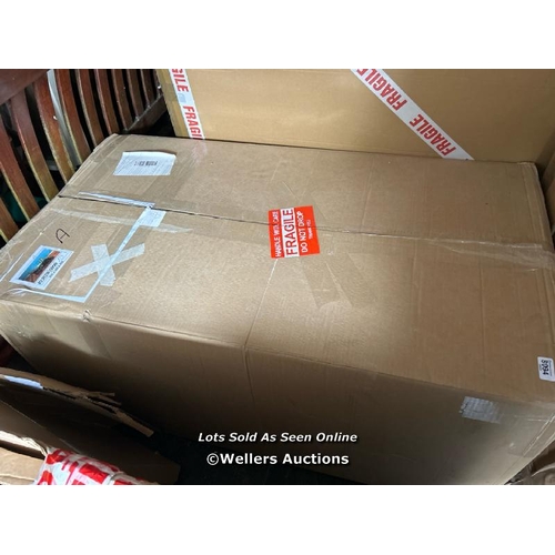 8020 - LYING GIRL COFFEE TABLE MARBLE EFFECT / NEW / CON