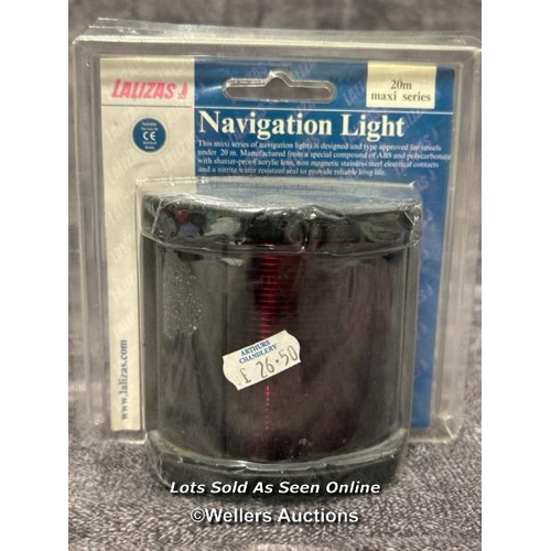 813 - NEW LAZIZAS MAXIE SERIES NAVIGATION LAMP - PORT