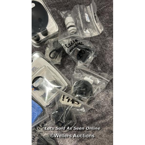 817 - X13 VARIOUS INDEX MARINE WATERPROOF PLUGS & SOCKETS