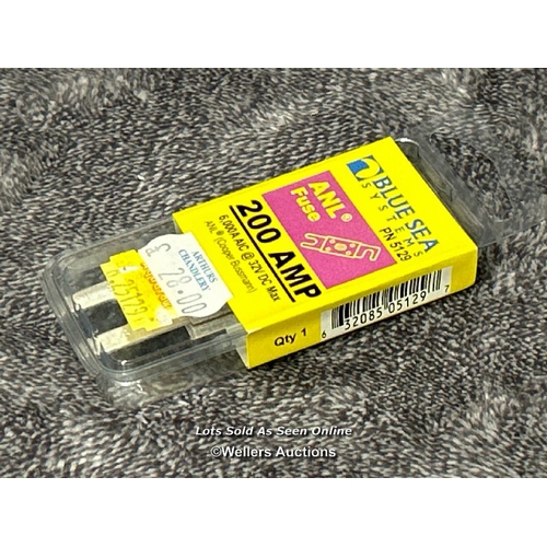 827 - NEW BLUE SEA ANL FUSE 200 AMP