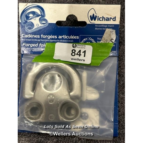 841 - NEW WICHARD FOLDING PAD EYE LOAD RATED 2400KG