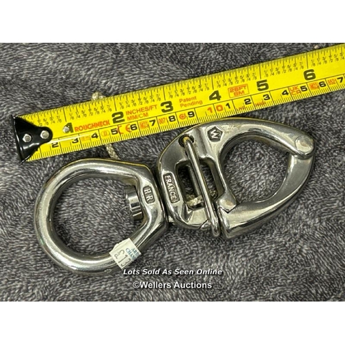 871 - WICHARD HR QUICK RELEASE WITH SWIVEL EYE SNAP SHACKLE