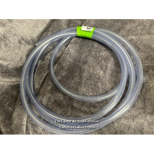 886 - 10MM CLEAR PLASTIC HOSE