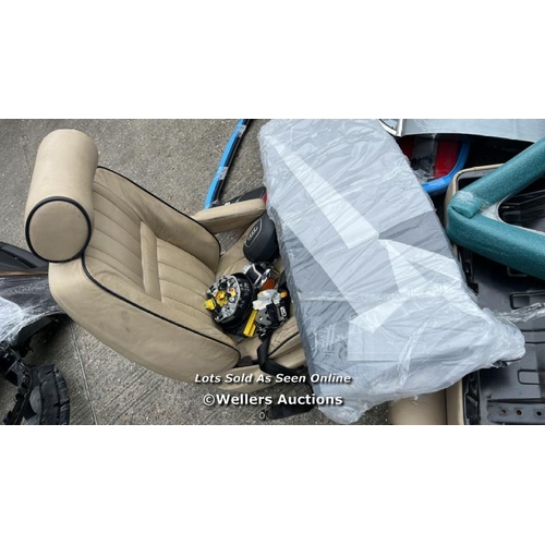 8027 - JOB LOT OF ASSORTED CAR PARTS