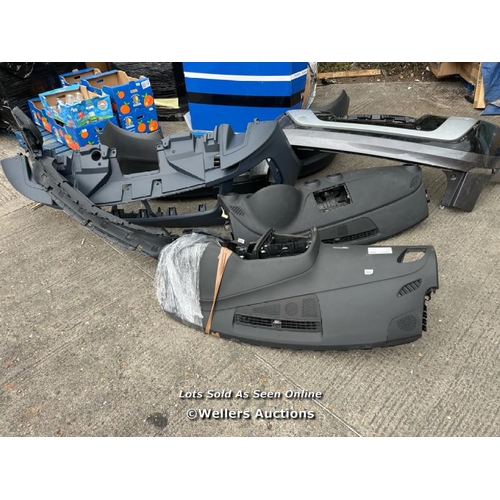 8028 - JOB LOT OF ASSORTED CAR BUMPERS