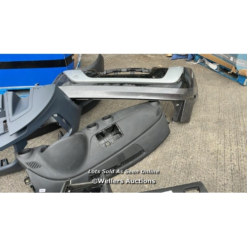 8028 - JOB LOT OF ASSORTED CAR BUMPERS