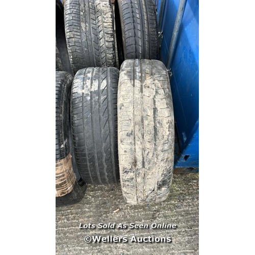 8029 - JOB LOT OF ASSORTED WHEELS AND TYRES