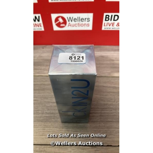 8121 - CALVIN KLEIN CKIN2U HIM EAU DE TOILETTE 100ML / BRAND NEW AND SEALED / G43