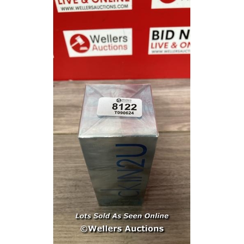 8122 - CALVIN KLEIN CKIN2U HIM EAU DE TOILETTE 100ML / BRAND NEW AND SEALED / G43