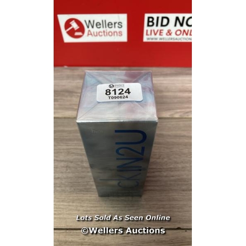 8124 - CALVIN KLEIN CKIN2U HIM EAU DE TOILETTE 100ML / BRAND NEW AND SEALED / G43