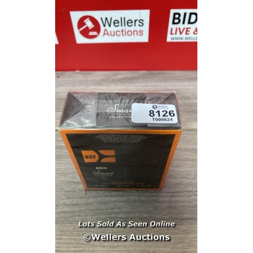 8126 - MEN SMART COLLECTION NO. 332 100ML / BRAND NEW AND SEALED / G43