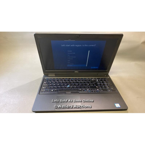 9503 - DELL LATITUDE 5590 / 16GB RAM / 500GB HD / INTEL CORE I5-8350U @ 1.70GHZ / ST: CVQZ4Y2 / WINDOWS 10 ... 