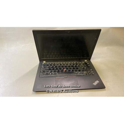 9516 - LENOVO THINKPAD X280 / 16GB RAM / 250GB HD / INTEL CORE I5-8350U @ 1.70GHZ / SN: PC1678VA / WINDOWS ... 