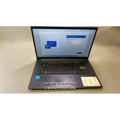 9526 - ASUS VIVOBOOK MODEL X413E / 4GB RAM / 128GB HD / I3-1115G4 @ 3.0GHZ / SN: M6N0CX219497253 - PROFESSI... 