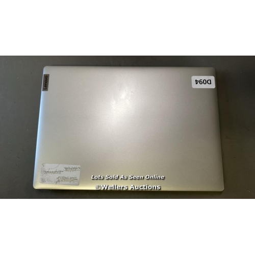 9534 - LENOVO IDEAPAD 1 11IGL05 / 4GB RAM / 64GB HD / INTEL CELERON N4020 @ 1.10GHZ / SN: R910Y6DY / WINDOW... 