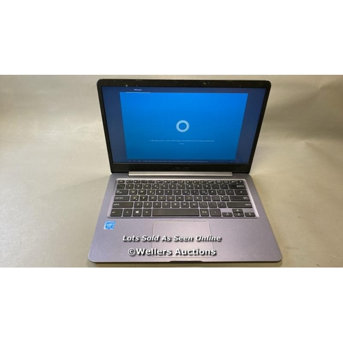 9536 - ASUS LAPTOP MODEL E406M / 4GB RAM / 64GB HD / INTEL CELERON N4000 @ 1.10GHZ / WINDOWS 10 OPERATING S... 