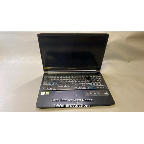 9540 - PREDATOR TRITON300 MODEL N20C3 / 16GB RAM / 1TB HD / INTEL CORE I7-10750M @ 2.60GHZ / SN: NHQ7AEK001... 