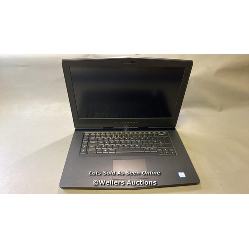 9541 - ALIENWARE MODEL P69F / 16GB RAM / 512GB HD / INTEL CORE I7-7700HQ @ 2.80GHZ / ST: 9DSJ4H2 / WINDOWS ... 