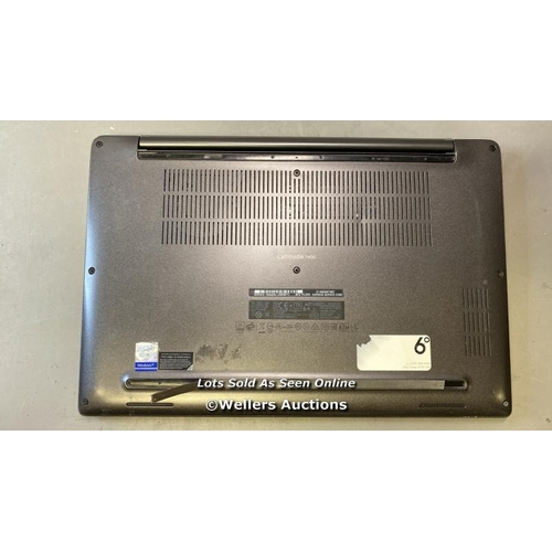 9556 - DELL LATITUDE 7400 / 16GB RAM / HD REMOVED / INTEL CORE I5 PROCESSOR / ST: J29N8Y2  / BIOS LOCKED