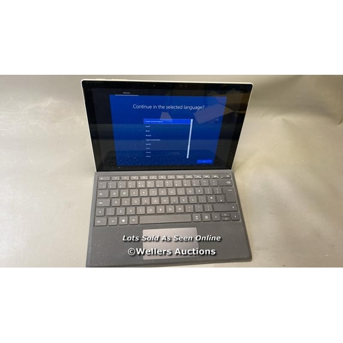 9559 - MICROSOFT 1960 / 16GB RAM / 500GB HD / INTEL CORE I7-1165G7 @ 2.80GHZ / SN: 047568510553 / WINDOWS 1... 