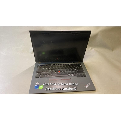 9563 - LENOVO THINKPAD T14S GEN 3 / HD REMOVED / INTEL CORE I7 PROCESSOR / BIOS LOCKED