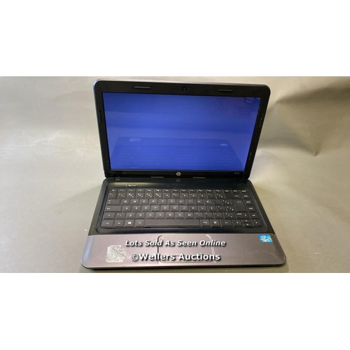 9569 - HP 450 / 4GB RAM / 500GB HD / I3-3110M @ 2.40GHZ / SN: BRG348F7MC / WINDOWS 10 OPERATING SYSTEM / PO... 