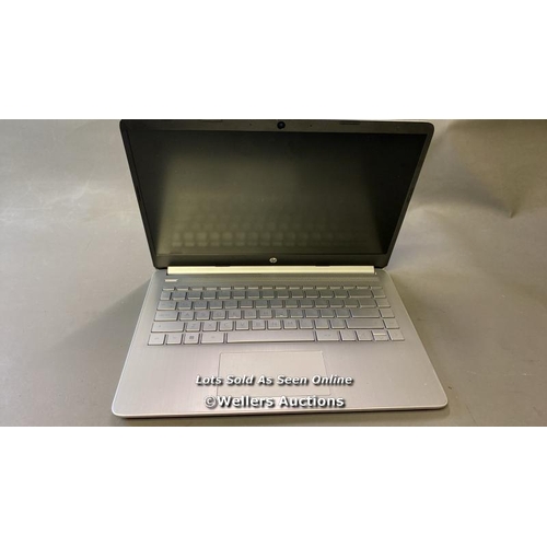 9571 - HP LAPTOP MODEL 14S-FQ0059NA / 4GB RAM / 64GB HD / AMD 3020E @ 1.20GHZ / SN: 5CD308BL6T / WINDOWS 10... 