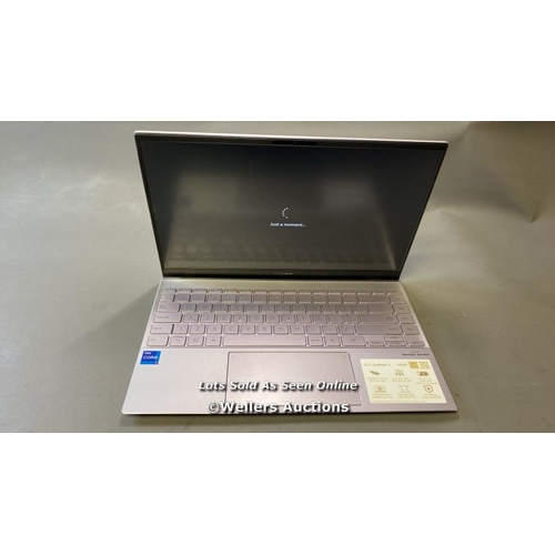 9573 - ASUS ZENBOOK MODEL UX425E / 16GB RAM / 500GB HD / INTEL CORE I7-1165G7 @ 2.80GHZ / SN: 12MN1N0LP00V9... 