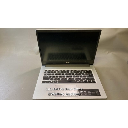 9576 - ACER ASPIRE 1 A114 SERIES / 4GB RAM / 64GB HD / INTEL CELERON N4500 @ 1.10GHZ / SN: NXA9JEK00A248059... 