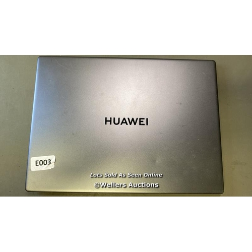 9578 - HUAWEI KLVD-WFH9 / 16GB RAM / 500GB HD / INTEL CORE I5-1135G7 @ 2.40GHZ / SN: J8GPM22212000125 / WIN... 