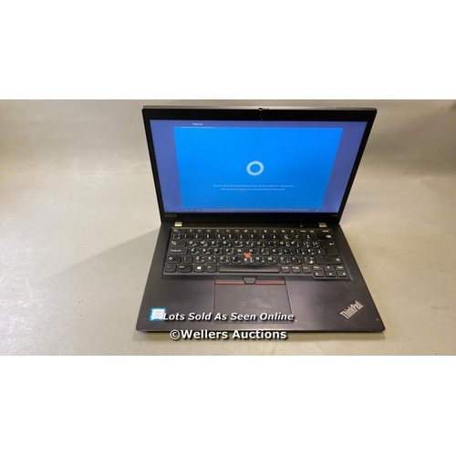 9583 - LENOVO THINKPAD X390 / 8GB RAM / 250GB HD / INTEL CORE I5-8265U @ 1.60GHZ / SN: PC1GXVKK / WINDOWS 1... 