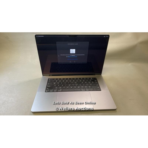 9589 - APPLE MACBOOK PRO 16