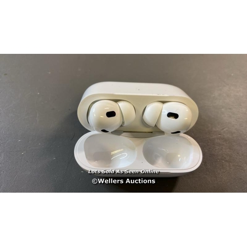 9592 - APPLE AIRPODS PRO 2ND GEN / USB-C / A2968 (2023) / SN: VF3WRG41YN / BLUETOOTH CONNECTION TESTED