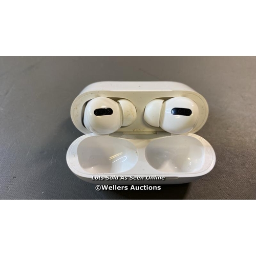 9603 - APPLE AIRPODS / PRO 1ST GEN / A2190 / SN: H32FQWTA0C8L / BLUETOOTH CONNECTION TESTED